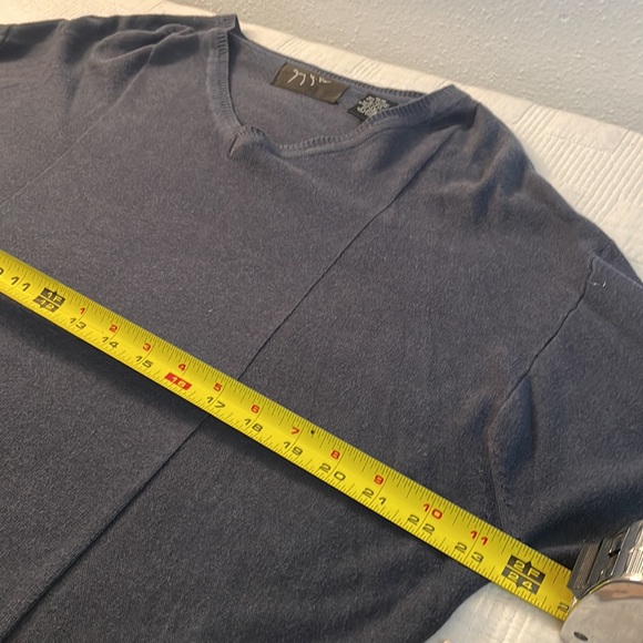 Jay Y. Ko Blue Sweater/Shirt Men's Medium - Picture 7 of 12